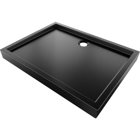 Mexen Flow+ rectangular shower tray 120 x 70 cm, black matte - 46R707012H