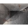 Mexen Lunar L semicircular swing shower cabin 70 x 70 cm, transparent, brushed copper - 833L-070L-070P-65-00