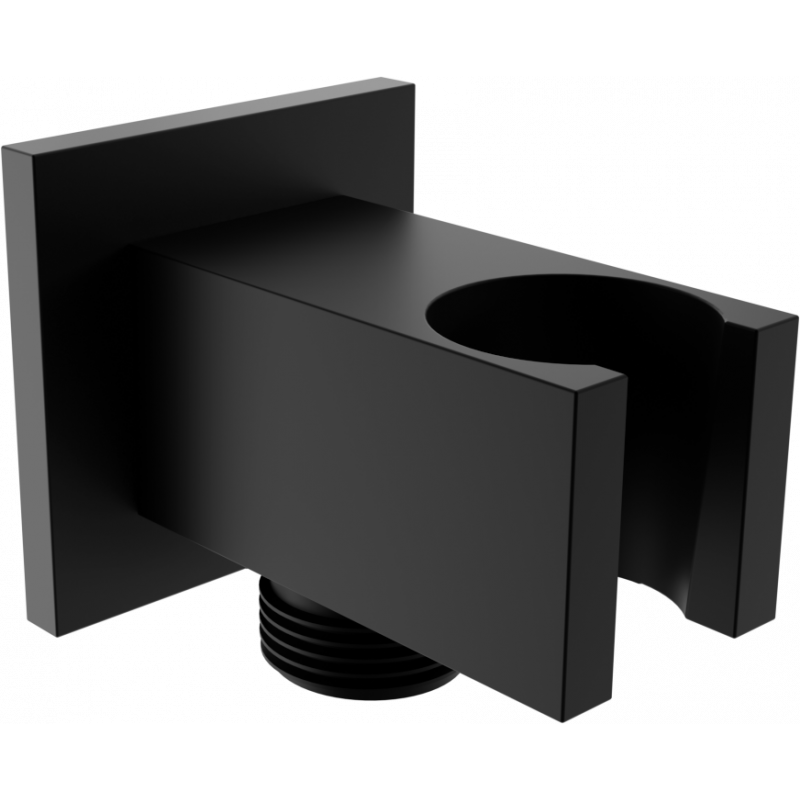 Mexen Cube angled connection, black - 79300-70