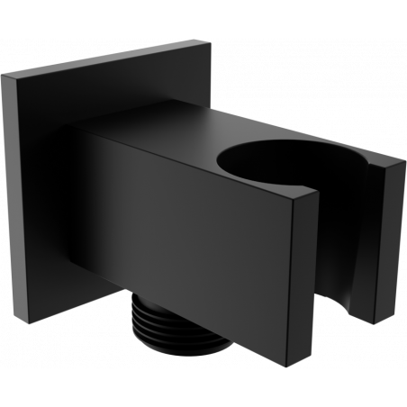 Mexen Cube angled connection, black - 79300-70