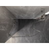 Mexen Lunar L semi-circular shower cabin with left hinged door 100 x 90 cm, transparent, brushed nickel - 833L-100L-090P-97-00