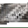 Mexen Lunar L Duo hinged shower cabin 70 x 70 cm, transparent, chrome - 834L-070L-070P-01-00
