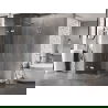 Mexen Lunar L Duo hinged shower cabin 70 x 70 cm, transparent, chrome - 834L-070L-070P-01-00