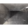 Mexen Lunar Duo hinged shower enclosure 115 x 70 cm, transparent, chrome - 834-115L-070P-01-00