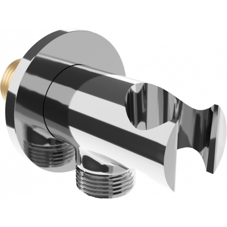 Mexen Kai angle connector, Chrome - 79301-00