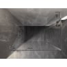 Mexen Lunar L Duo shower enclosure, hinged 115 x 80 cm, transparent, chrome - 834L-115L-080P-01-00