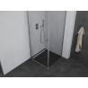 Mexen Pretoria pivot shower cabin 70 x 70 cm, transparent, chrome - 852-070-070-01-00
