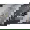 Mexen Pretoria hinged shower cubicle 90 x 90 cm, Transparent, Chrome - 852-090-090-01-00
