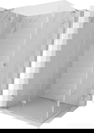 Mexen Lunar L Duo left hinged shower enclosure 120 x 75 cm, transparent, chrome - 834L-120L-075P-01-00