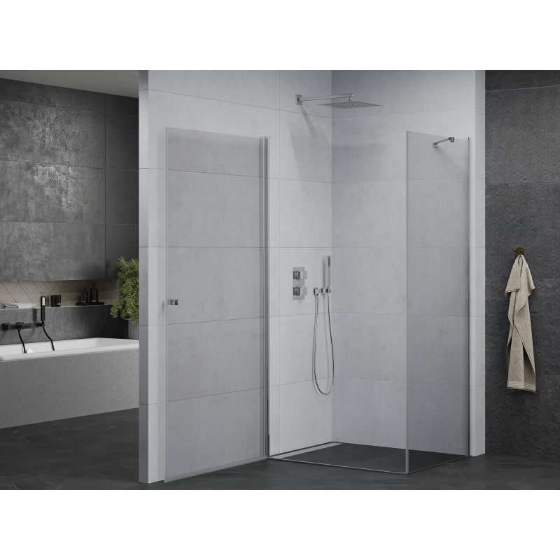Mexen Pretoria swing shower cabin 70 x 90 cm, transparent, chrome - 852-070-090-01-00