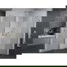 Mexen Pretoria hinged shower cubicle 70 x 100 cm, Transparent, Chrome - 852-070-100-01-00