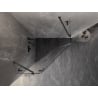 Mexen Lunar pentagonal left swing shower enclosure 80 x 80 cm, transparent, gun metal - 831-080L-080P-95-00-L
