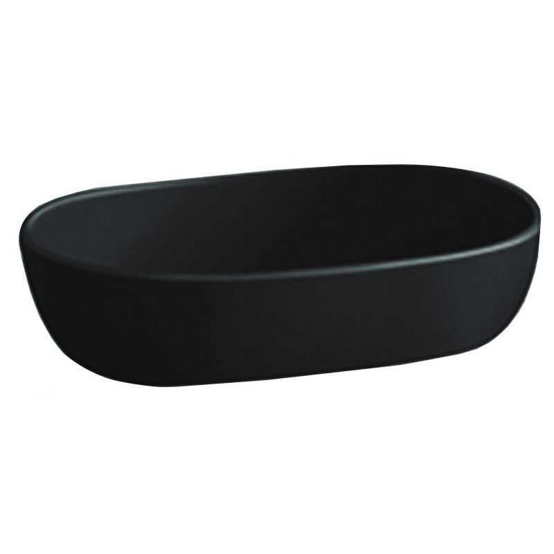 Mexen Viki countertop washbasin 59 x 40 cm, Black - 21056070
