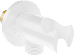 Mexen Kai angle connector, White - 79301-20