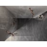 Mexen Lunar Duo pivot shower enclosure 95 x 95 cm, transparent, rose gold - 834-095L-095P-60-00