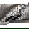 Mexen Lunar pentagonal right swing shower cabin 100 x 90 cm, transparent, brushed copper - 831-100P-090L-65-00-P