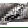 Mexen Lunar pentagonal shower cabin right hinge 80 x 80 cm, transparent, gun metal - 831-080P-080L-95-00-P