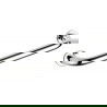 Mexen wall handrail 30 cm, Chrome - 70101630-00