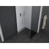 Mexen Pretoria swing shower cabin 80 x 70 cm, graphite, chrome - 852-080-070-01-40