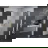 Mexen Pretoria hinged shower cubicle 80 x 100 cm, Graphite, Chrome - 852-080-100-01-40
