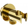 Mexen Kai angular connector, gold - 79301-50