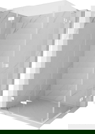 Mexen Lunar L Duo left-hand hinged shower enclosure 115 x 95 cm, transparent, white - 834L-115L-095P-20-00