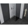 Mexen Pretoria 90 x 90 cm Pivot Shower Enclosure, Graphite, Chrome - 852-090-090-01-40