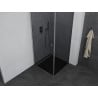 Mexen Pretoria 90 x 90 cm Hinged Shower Cabin, Graphite, Chrome - 852-090-090-01-40