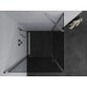 Mexen Pretoria 90 x 90 cm Hinged Shower Cabin, Graphite, Chrome - 852-090-090-01-40