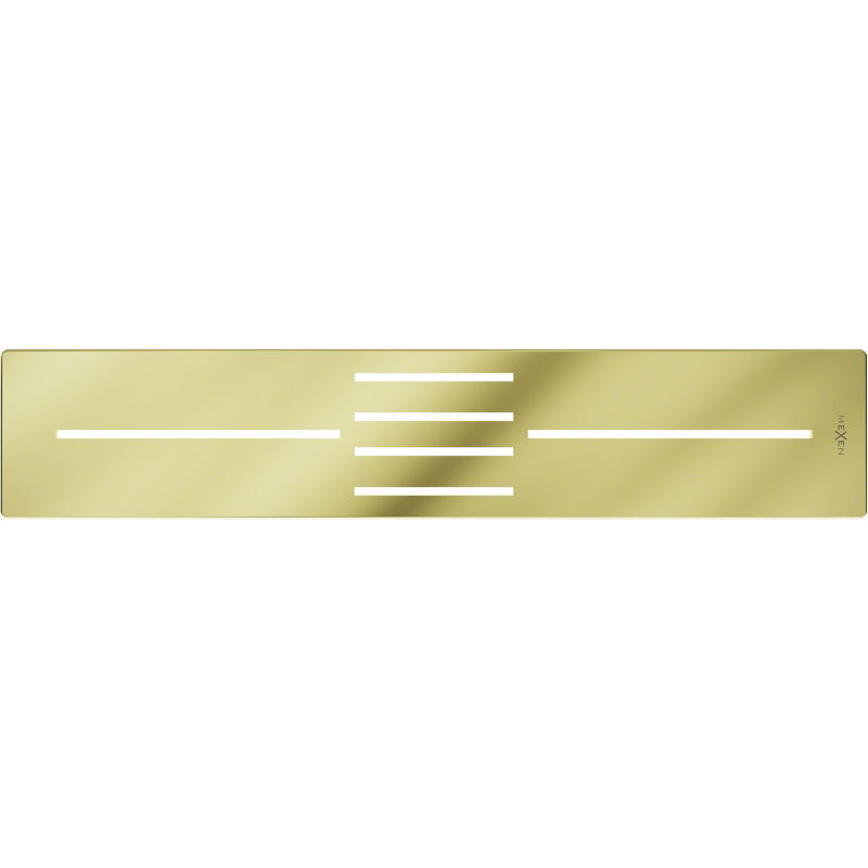 Mexen Toro shower tray cover 100-120 cm, gold - 43910050