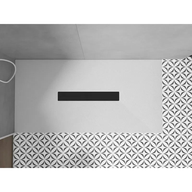 Mexen Toro shower tray cover 170-200 cm, black - 43930070