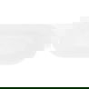 Mexen Oval Slim freestanding wall-mounted bathtub 170 x 80 cm, white, white overflow - 52661708000-20