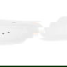 Mexen Dora freestanding bathtub 150 x 75 cm, white, brushed copper overflow - 52071507500-65