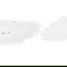 Mexen Dora freestanding bathtub 160 x 75 cm, white, brushed gold overflow - 52071607500-55