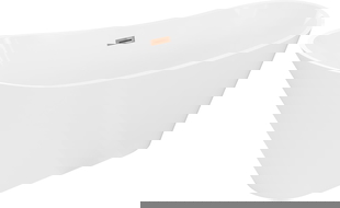 Mexen Dora Freestanding Bathtub 170 x 75 cm, White, Rose Gold Overflow - 52071707500-60