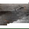 Mexen Lunar Duo hinged shower enclosure 95 x 70 cm, transparent, brushed copper - 834-095L-070P-65-00