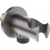 Mexen Kai angle connection, brushed gun gray - 79301-66