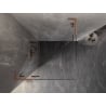 Mexen Lunar L Duo Pivot Shower Enclosure 70 x 70 cm, Transparent, Brushed Copper - 834L-070L-070P-65-00