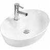 Mexen Aida 55 x 40 cm countertop sink, white - 21205500