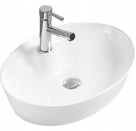 Mexen Aida 55 x 40 cm countertop sink, white - 21205500