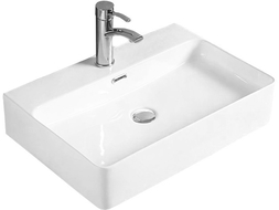 Mexen Lara countertop washbasin 60 x 42 cm, White - 21166000