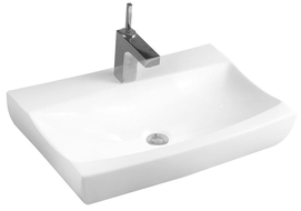 Mexen Sally countertop washbasin 62 x 40 cm, White - 21076200