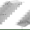 Mexen Lunar Duo shower enclosure swinging 105 x 105 cm, transparent, brushed gun gray - 834-105L-105P-66-00