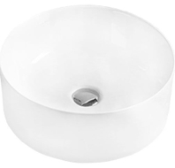 Mexen Tina countertop washbasin 41x41 cm, white - 21144100
