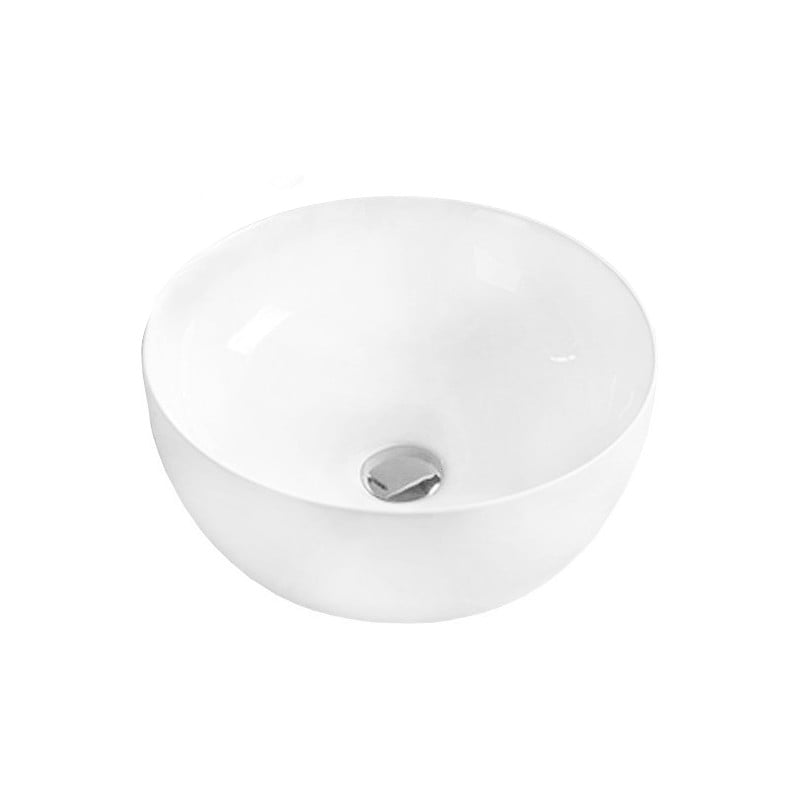 Mexen Luca countertop washbasin 40x40 cm, white - 21164000