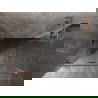 Mexen Lunar L Duo hinged shower enclosure 100 x 85 cm, transparent, brushed copper - 834L-100L-085P-65-00