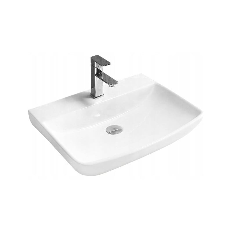 Mexen Lili countertop sink 60 x 47 cm, white - 21136000