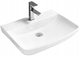 Mexen Lili countertop washbasin 60 x 47 cm, White - 21136000