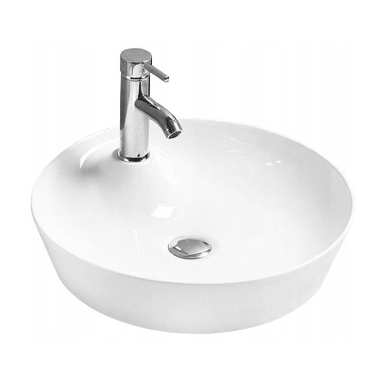 Mexen Arlena countertop washbasin 43 x 43 cm, White - 21264300
