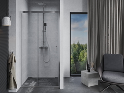 Mexen Apia sliding shower doors 120 cm, transparent, chrome - 845-120-000-01-00